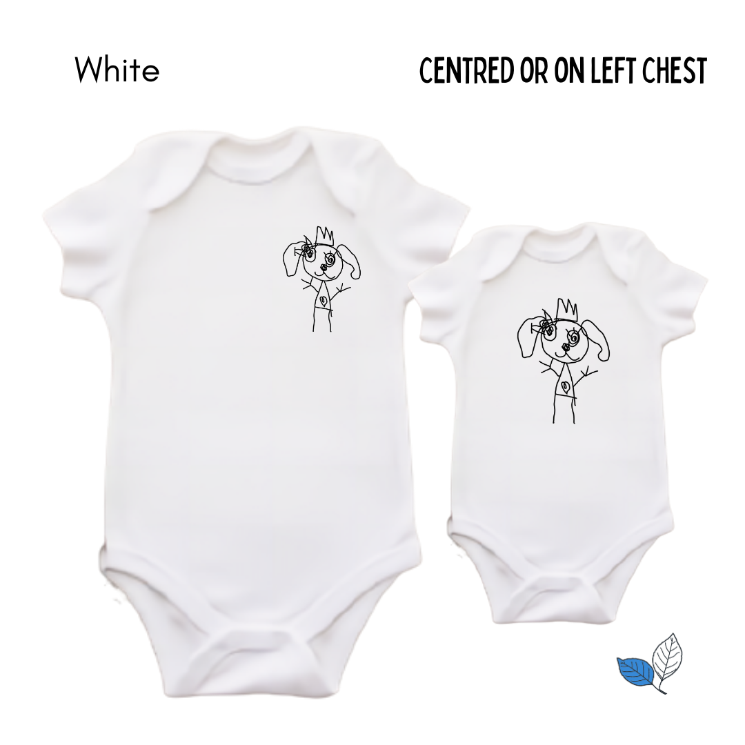 Baby - Sketch to Print onesies