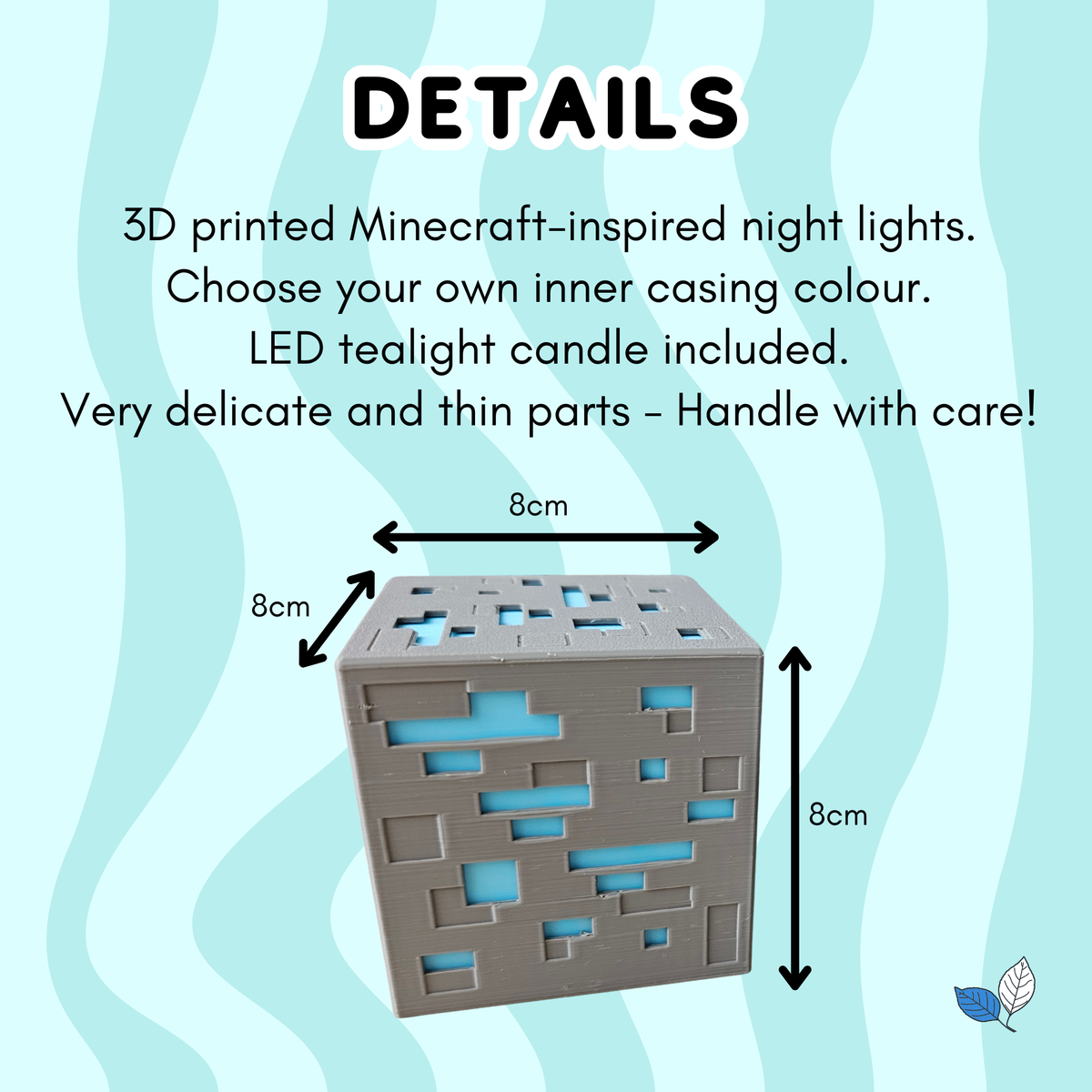 Minecraft-inspired Night Light