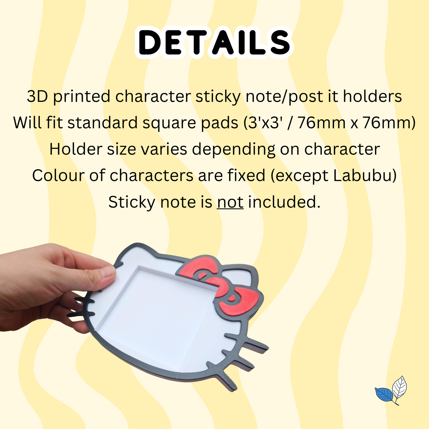 Sticky Note Pad Holders
