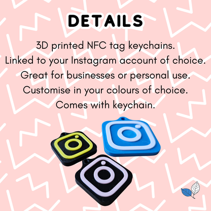 NFC Keychain (Instagram)