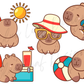 Capybara Summer 2