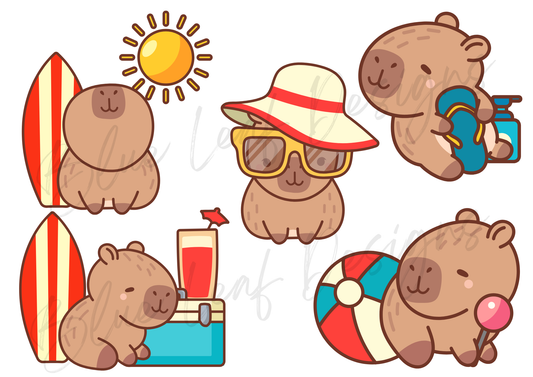 Capybara Summer 2