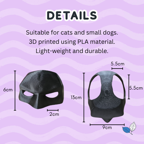 Batman cat mask