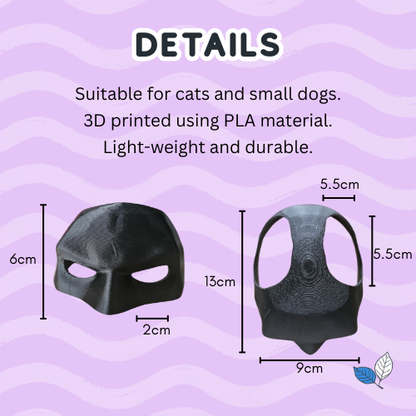 Batman cat mask