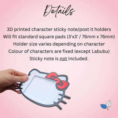 Sticky Note Pad Holders