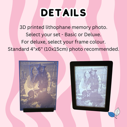 Lithophane Photo Display