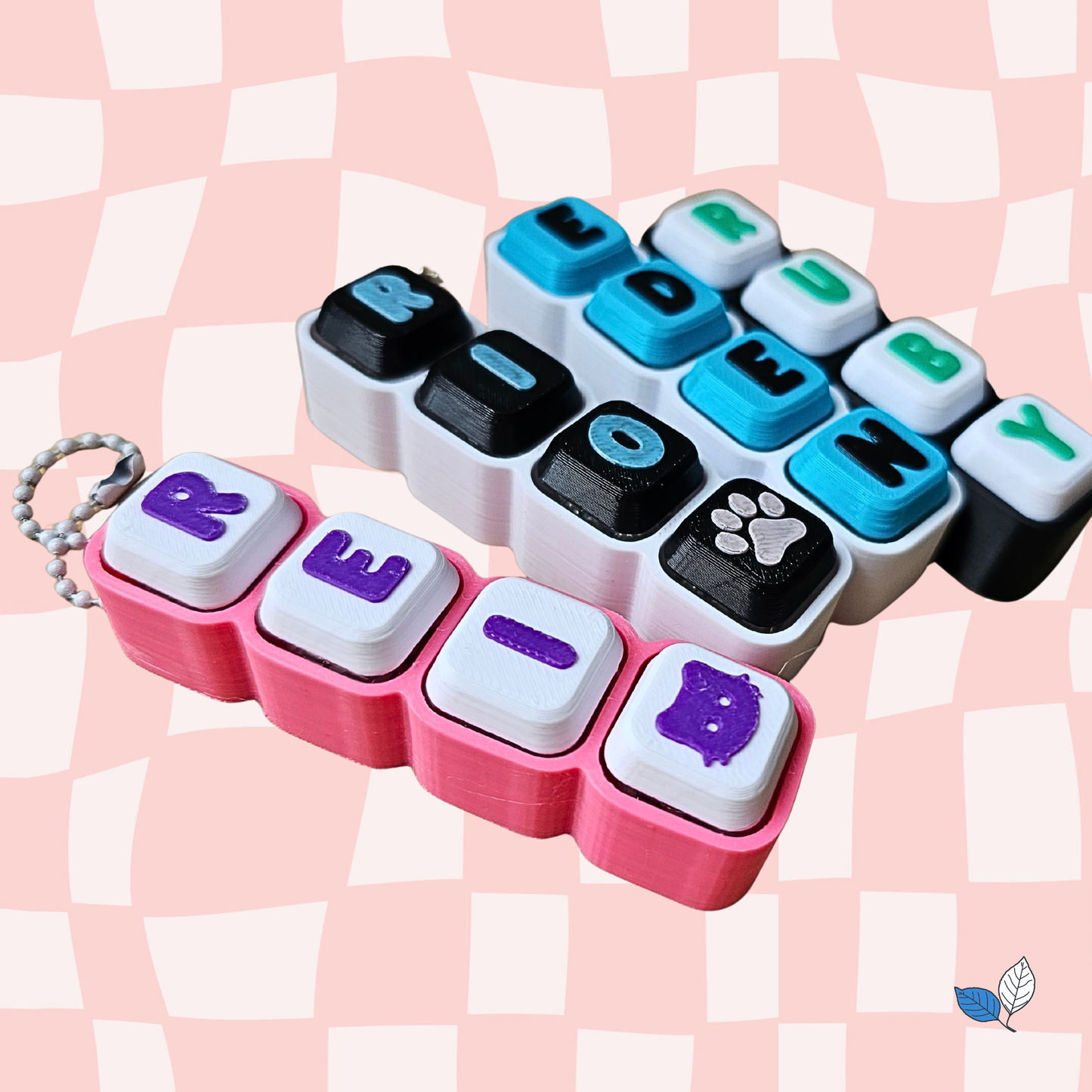 Custom Name Clickers (Round Edge)