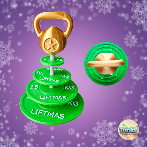 Barbell Christmas Tree