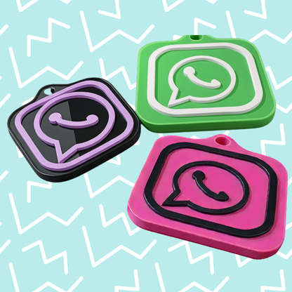 NFC Keychain (Whatsapp)