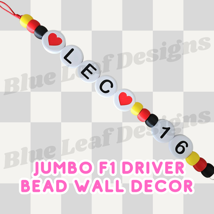 Jumbo F1 Driver Wall Decor