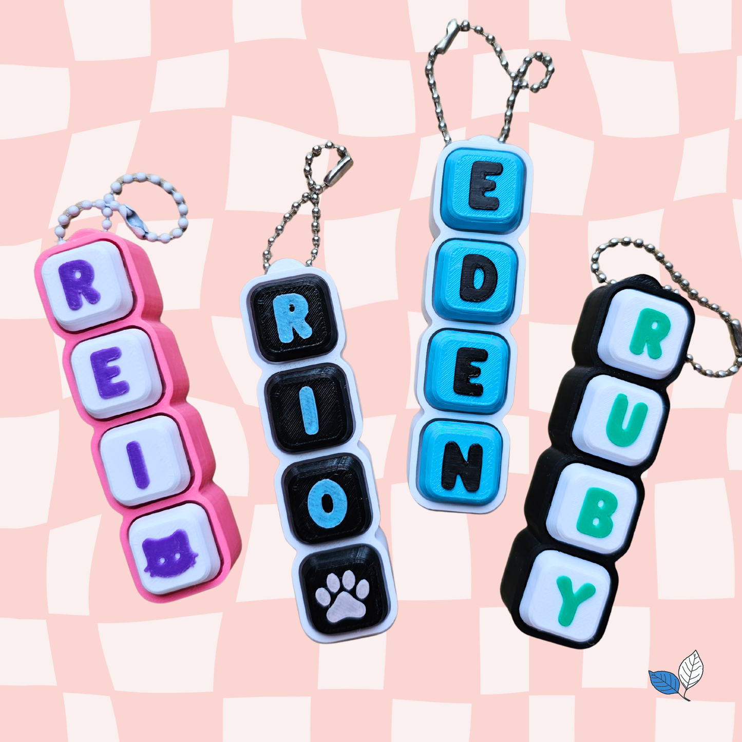 Custom Name Clickers (Round Edge)