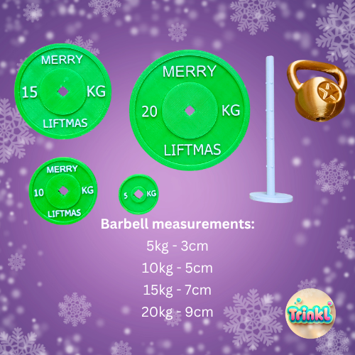 Barbell Christmas Tree