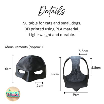 Batman cat mask