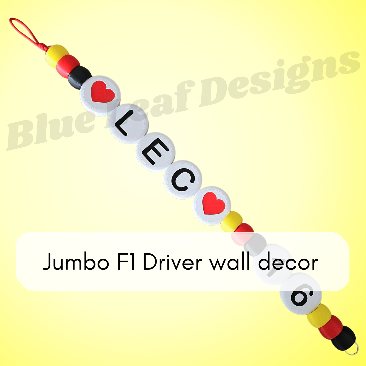 F1 Jumbo Driver Charm Wall Decor