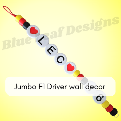 F1 Jumbo Driver Charm Wall Decor