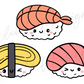 3 Cute Sushi