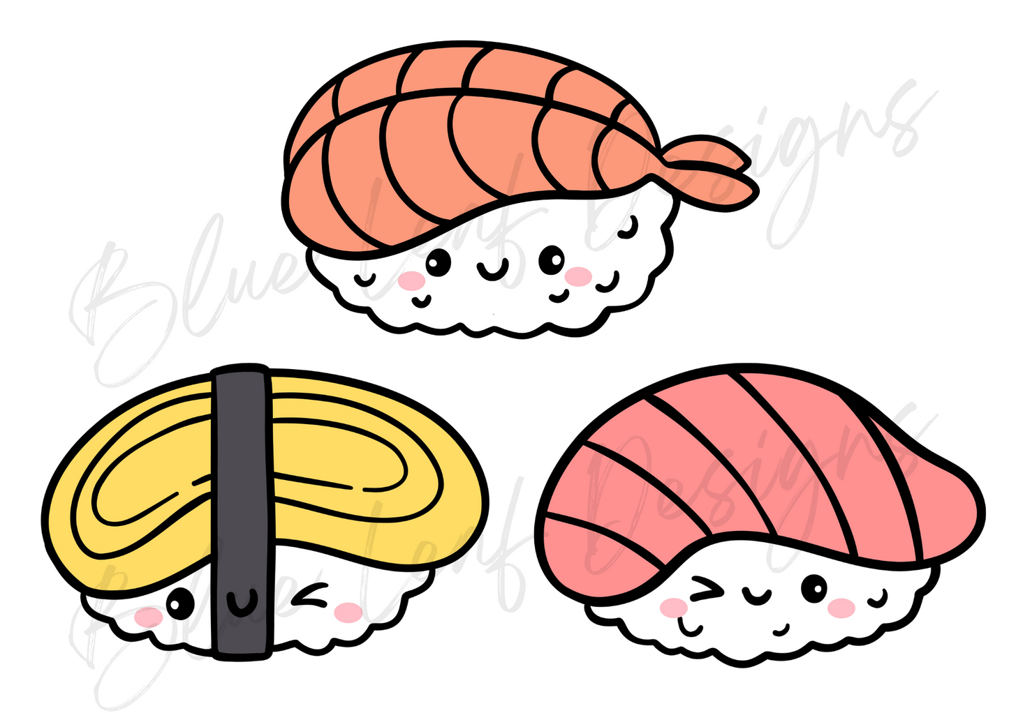 3 Cute Sushi