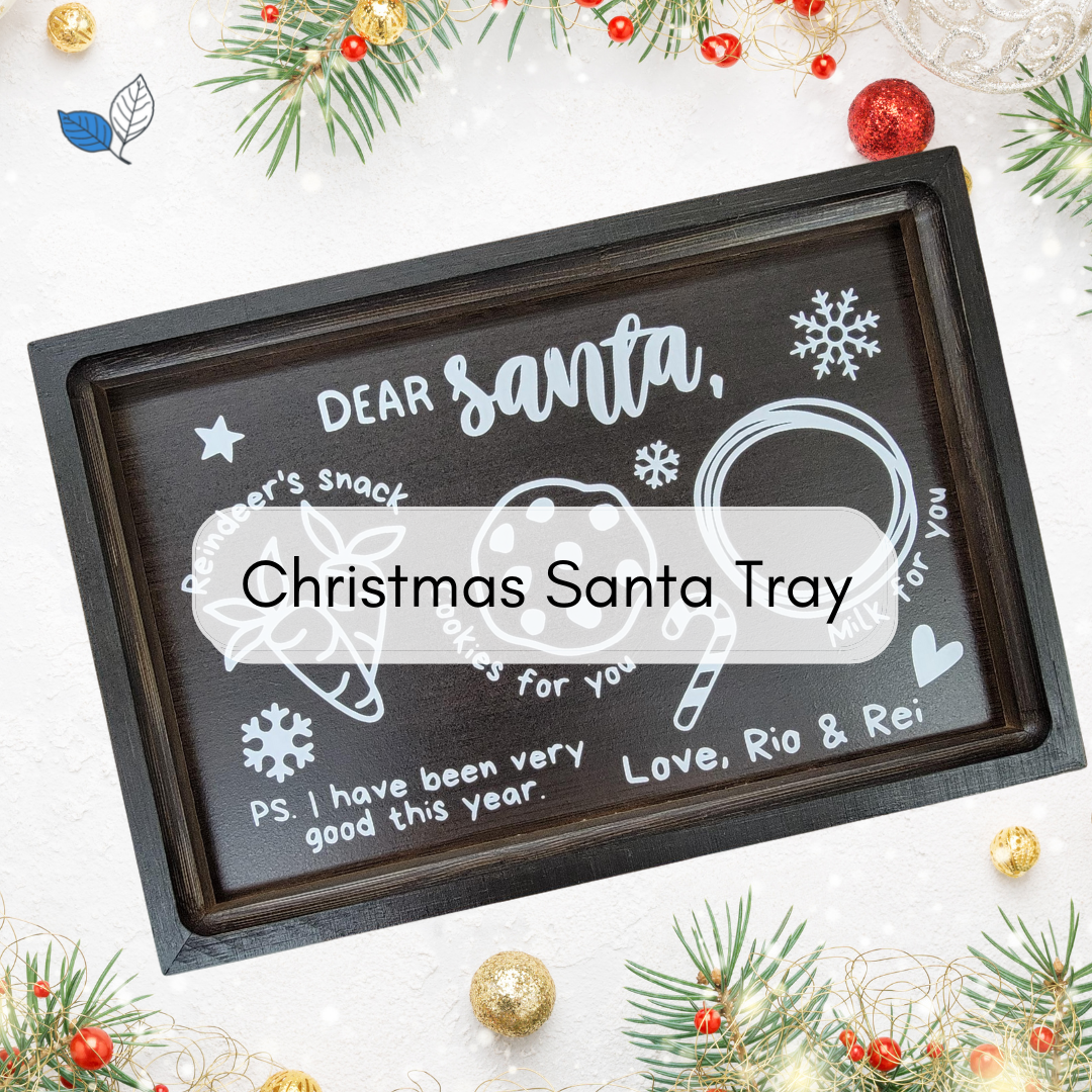 Christmas Santa Tray