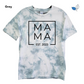 Tie dye adult T-shirt - Mama/Papa
