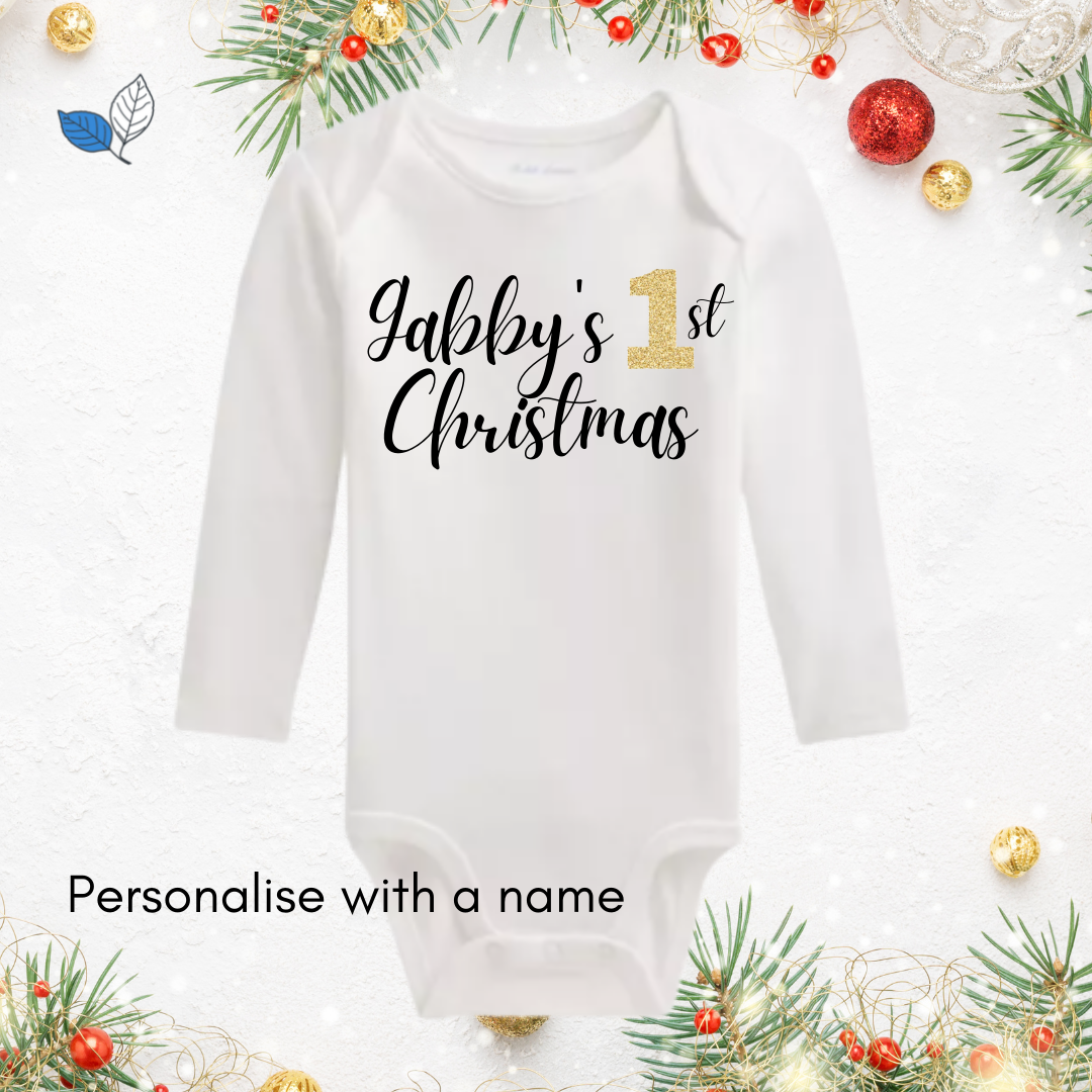 My first christmas onesie boy hot sale