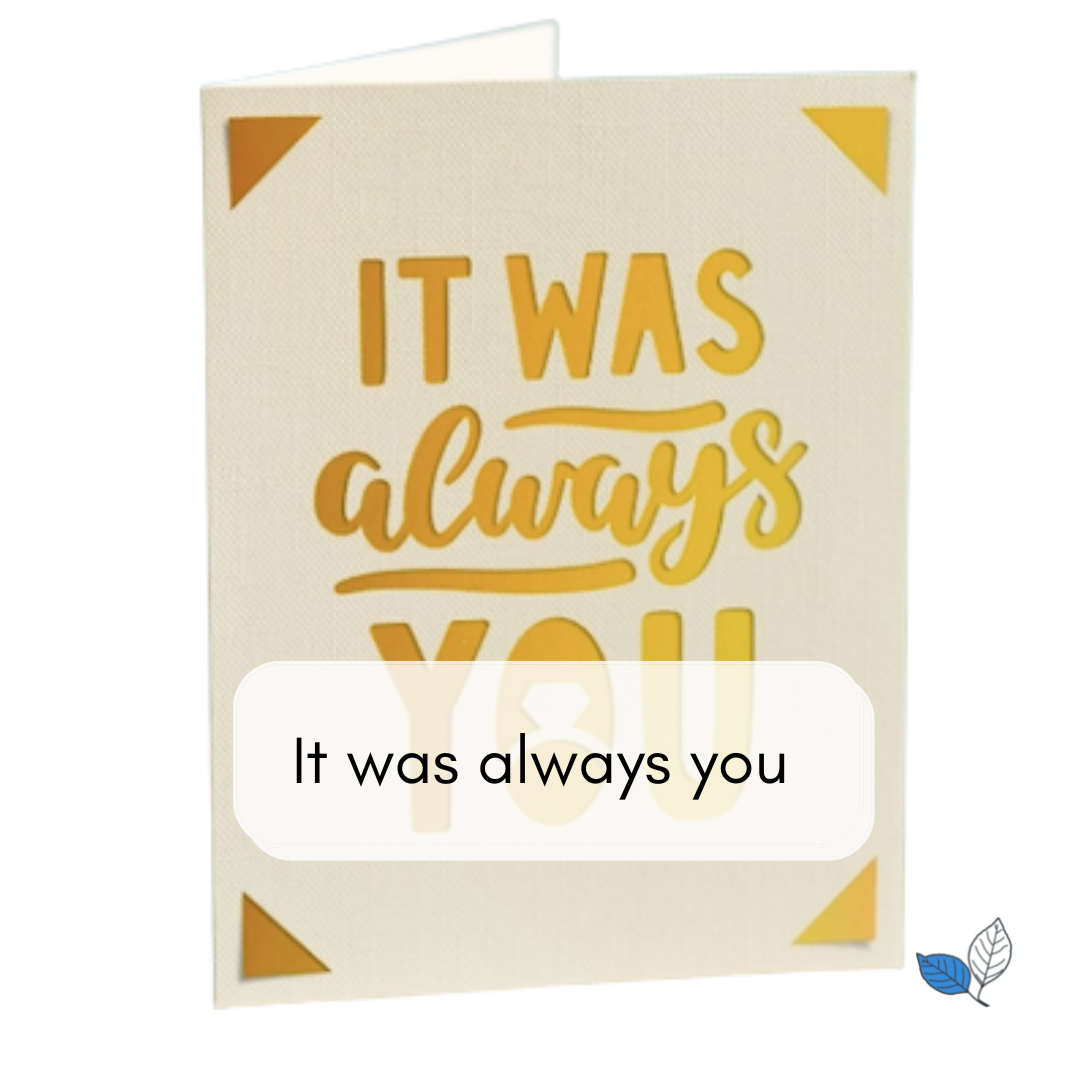 Engagement - It was always you