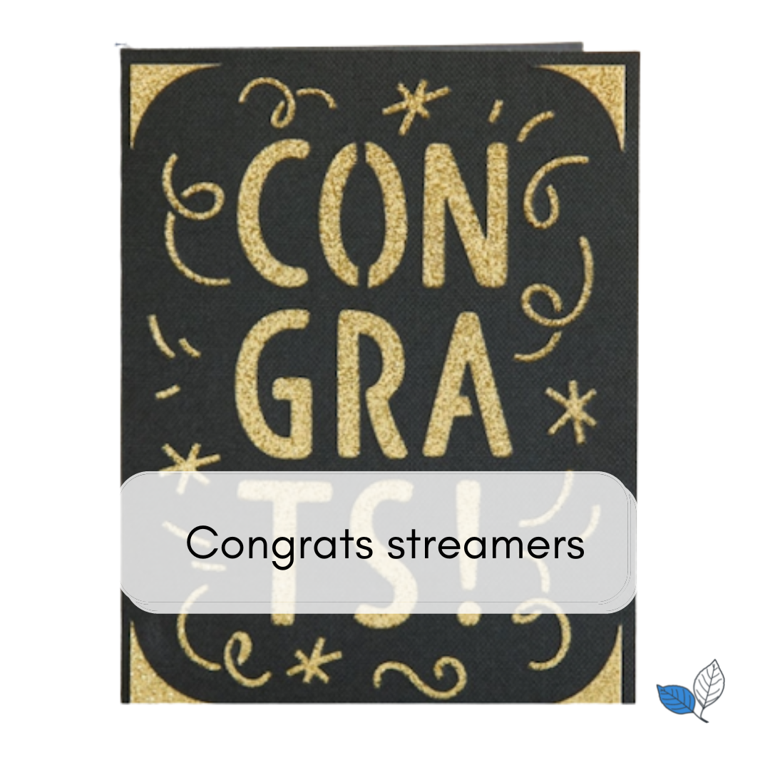 Congrats - Streamers
