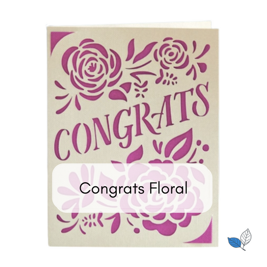 Congrats - Floral