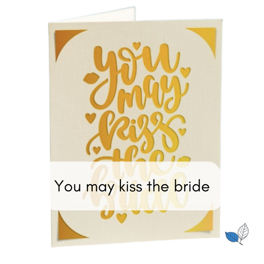 Wedding - You may kiss the bride