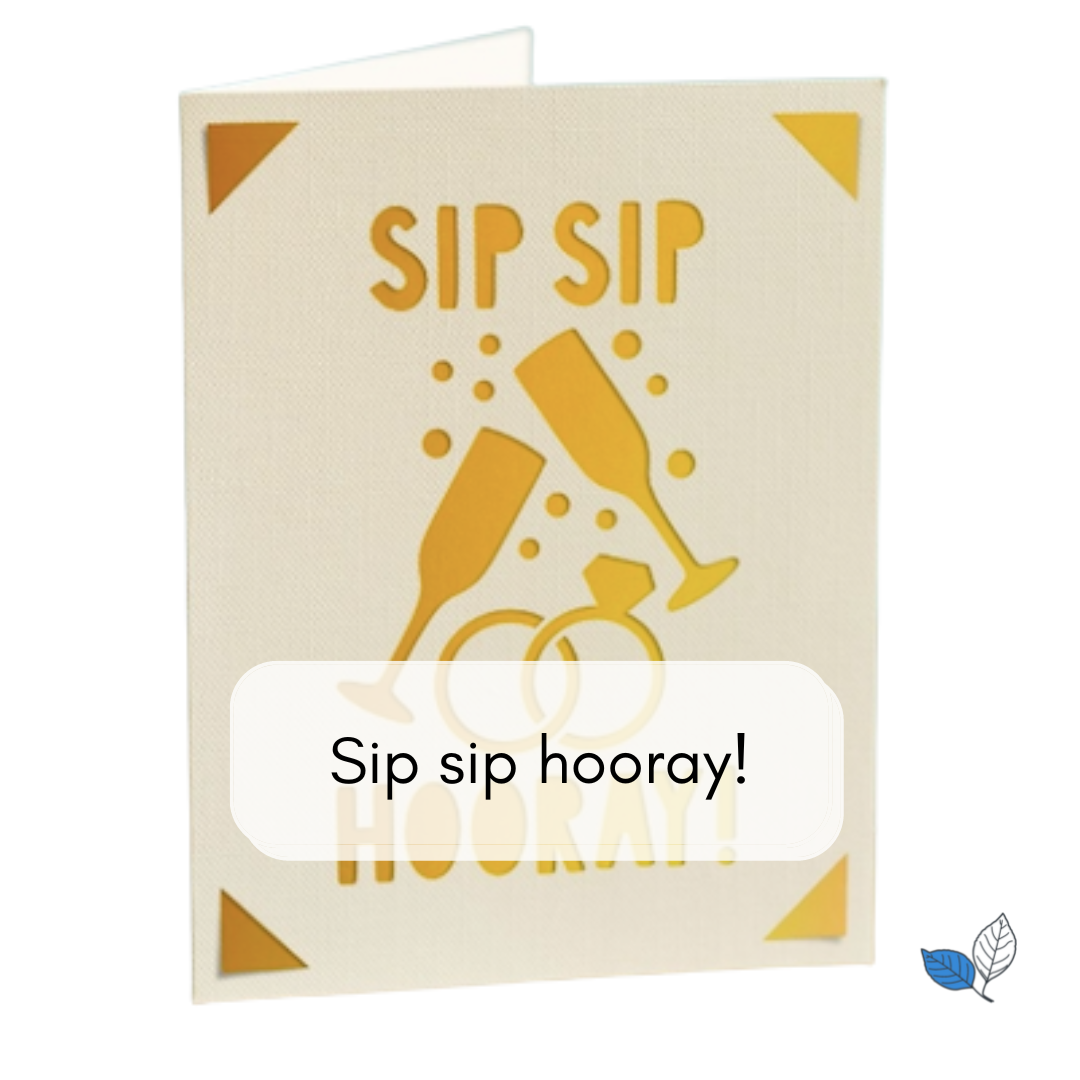 Wedding - Sip sip hooray