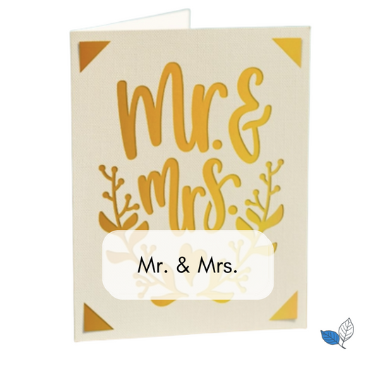 Wedding - Mr. & Mrs.